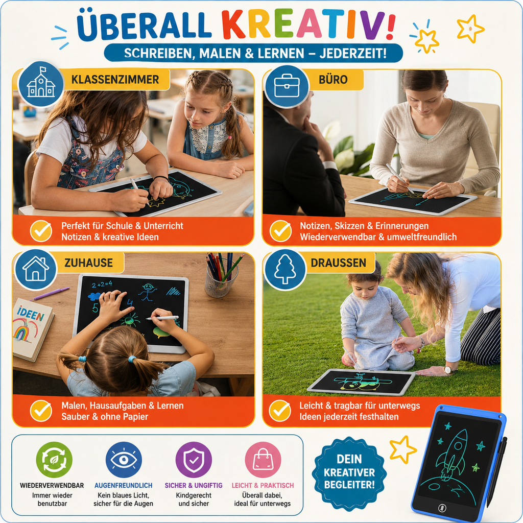 LCD Maltafel für Kinder