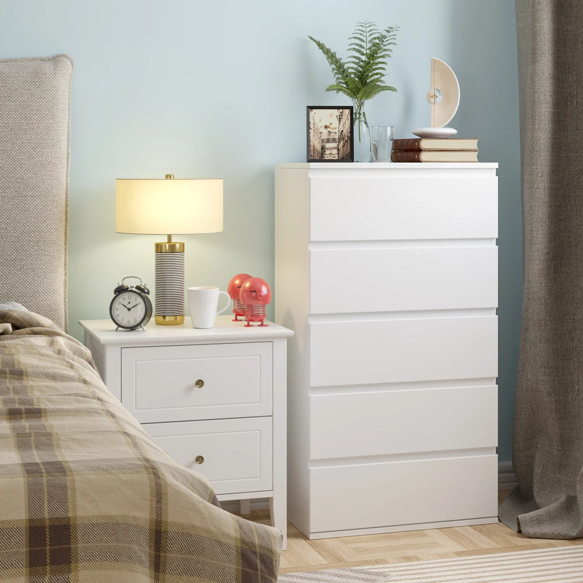 Commode blanche chambre enfant - Espace Enfant
