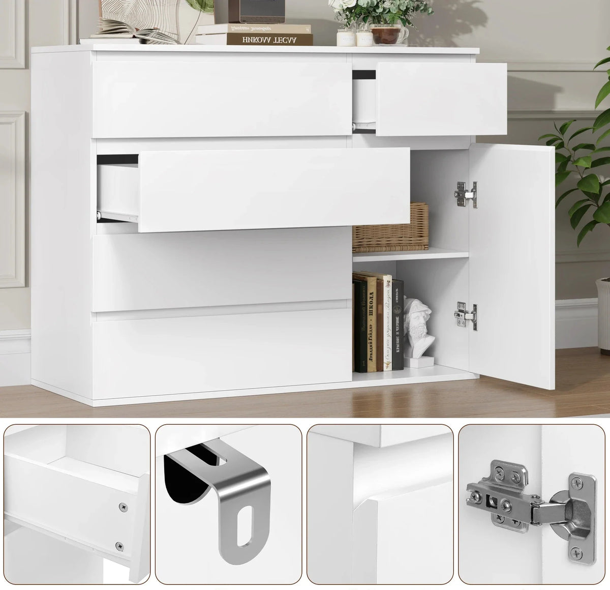 Commode blanche  moderne - Espace enfant