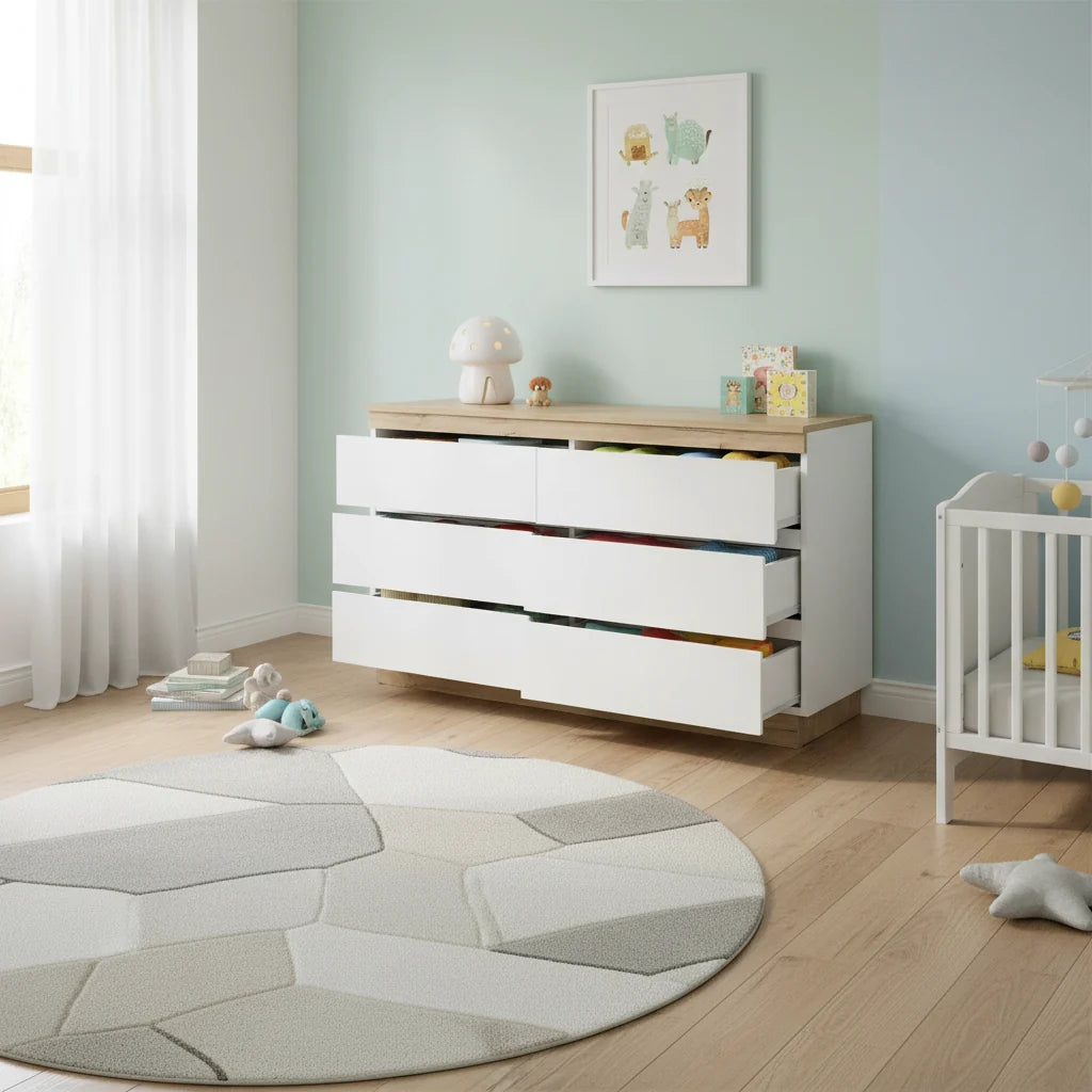 Commode en chêne - Espace Enfant