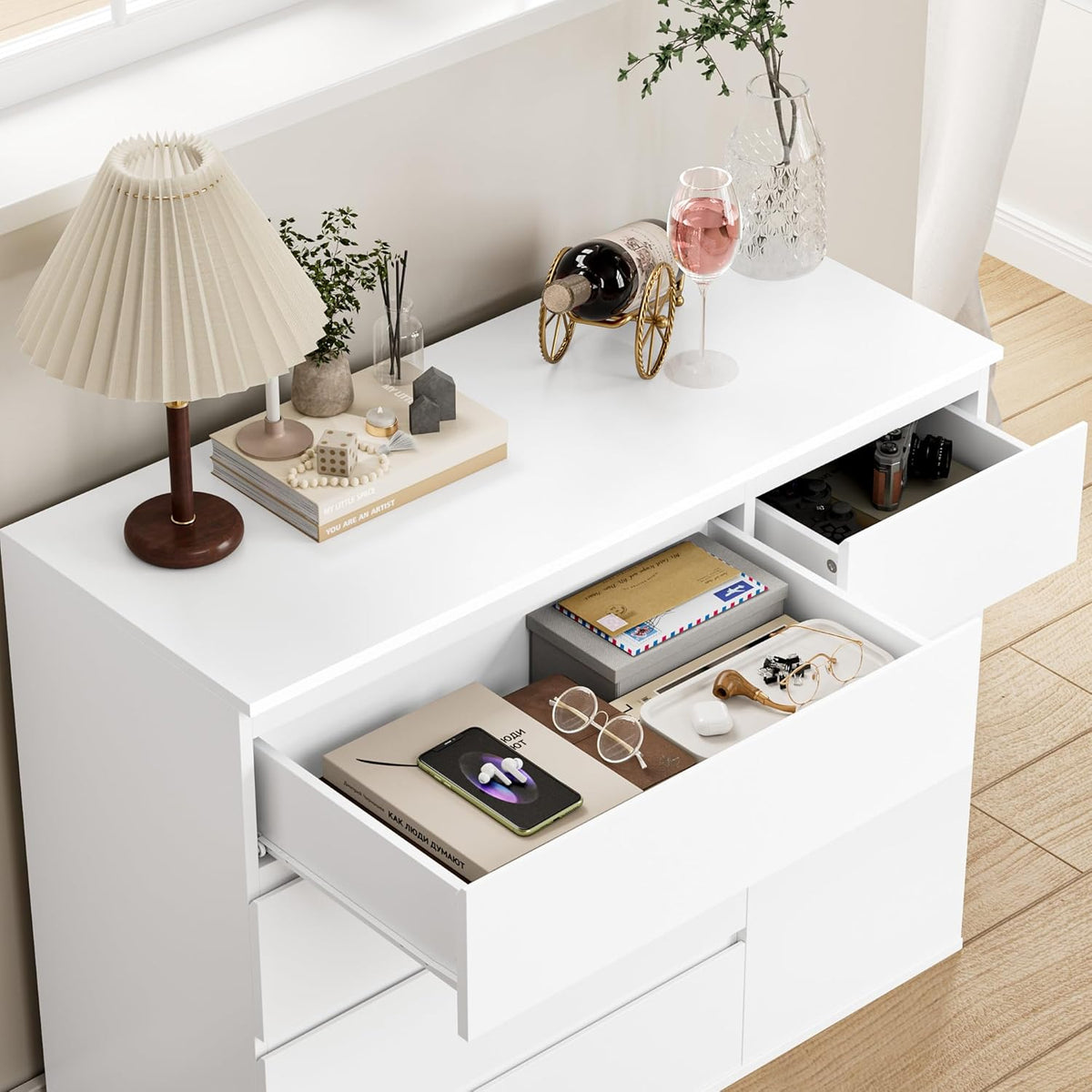 Commode blanche  moderne - Espace enfant