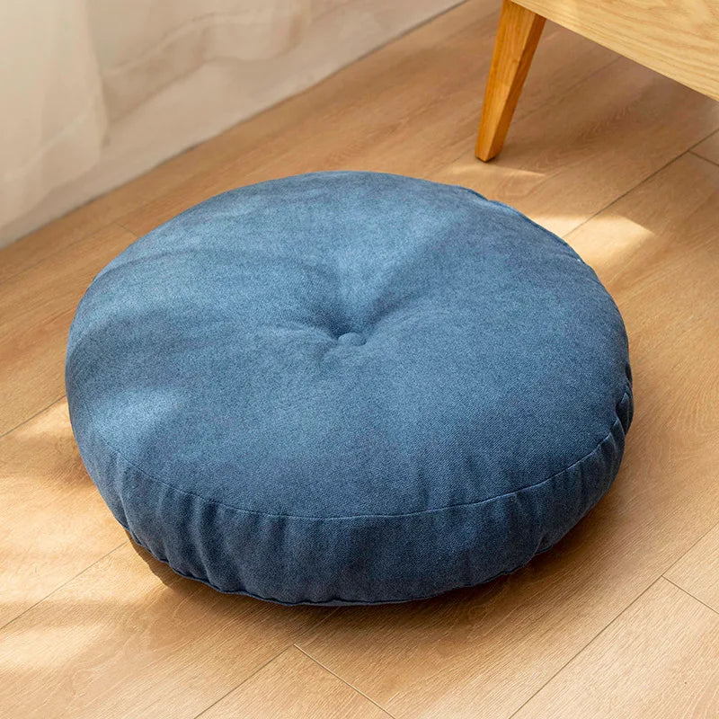 Coussin de sol bleu chambre adulte - Espace enfant