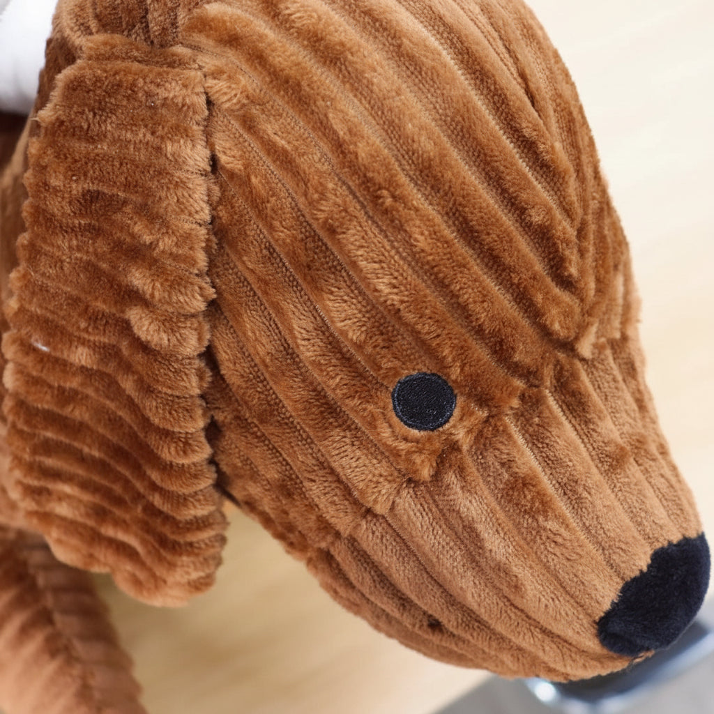 Coussin tête chien saucisse Teckel canapé - Espace Enfant