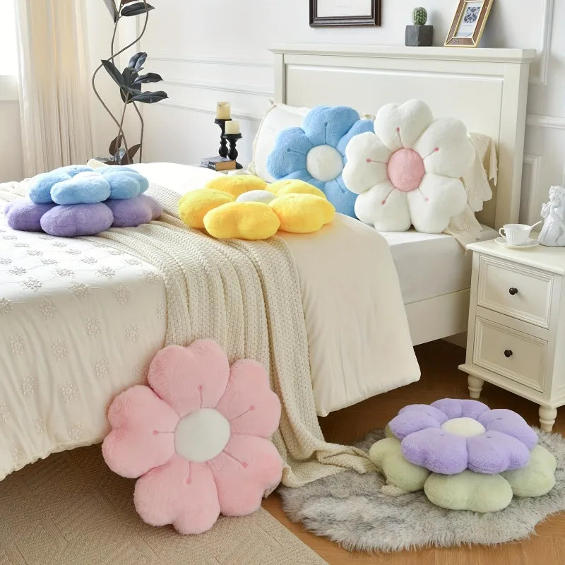 Coussins fleur enfant lit - Espace Enfant