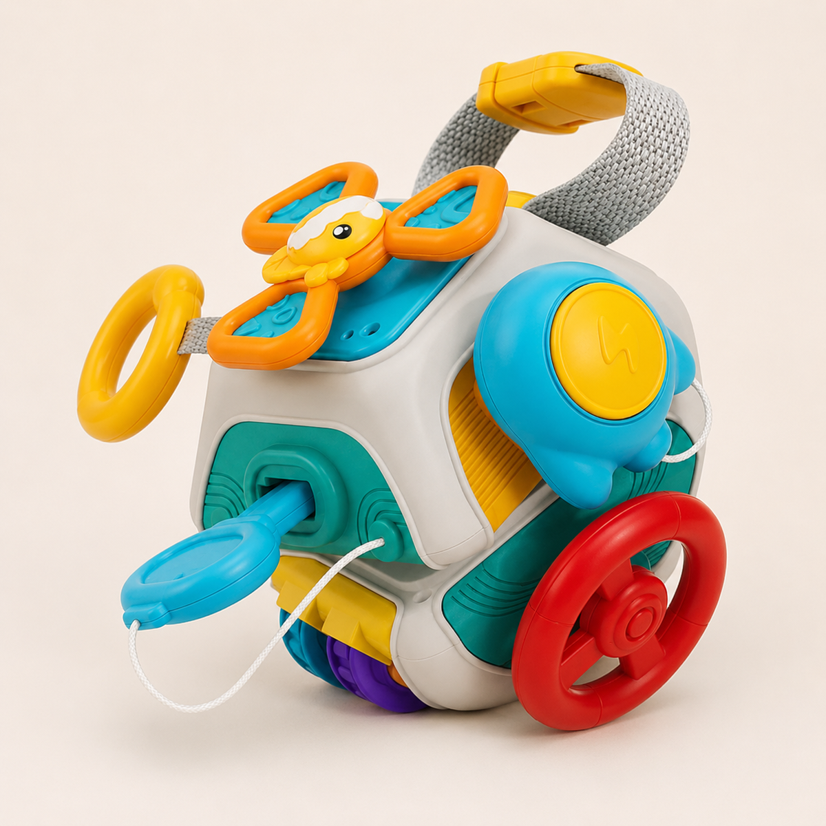 Cube d’activités Montessori pour bébé