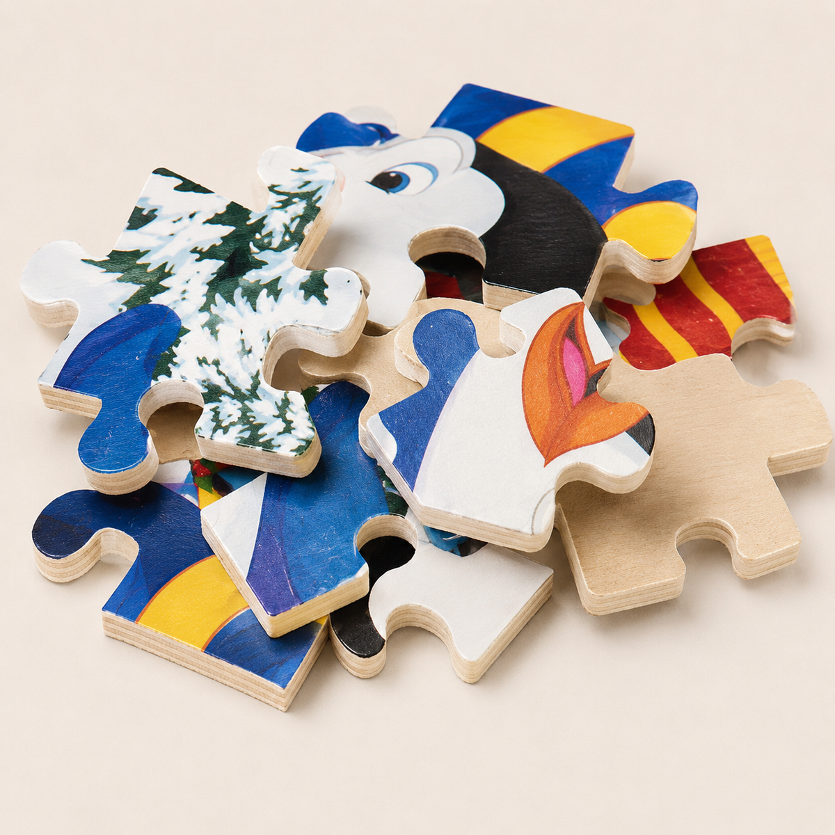 Puzzles en bois pour enfants – Animaux et découvertes