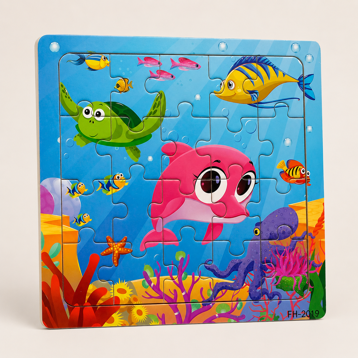 Puzzles en bois pour enfants – Animaux et découvertes