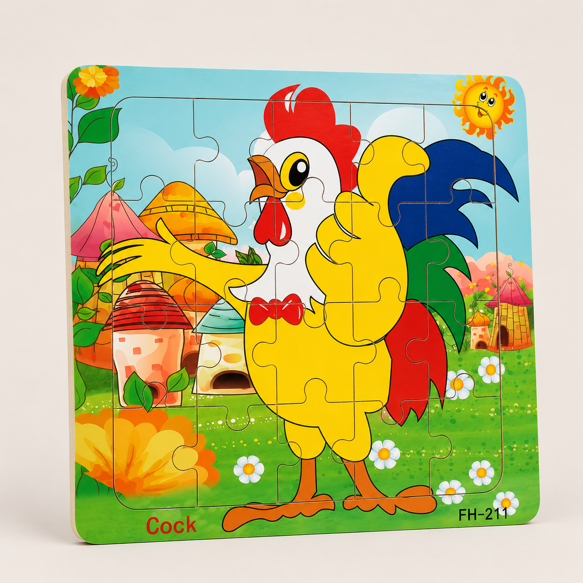 Puzzles en bois pour enfants – Animaux et découvertes