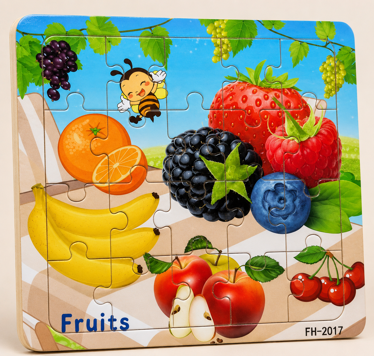 Puzzles en bois pour enfants – Animaux et découvertes