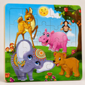 Puzzles en bois pour enfants – Animaux et découvertes