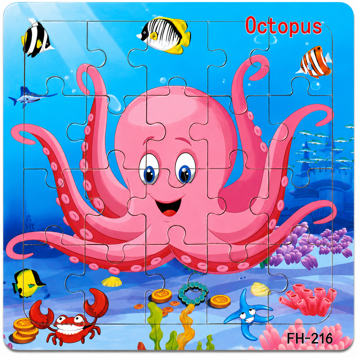 Puzzles en bois pour enfants – Animaux et découvertes