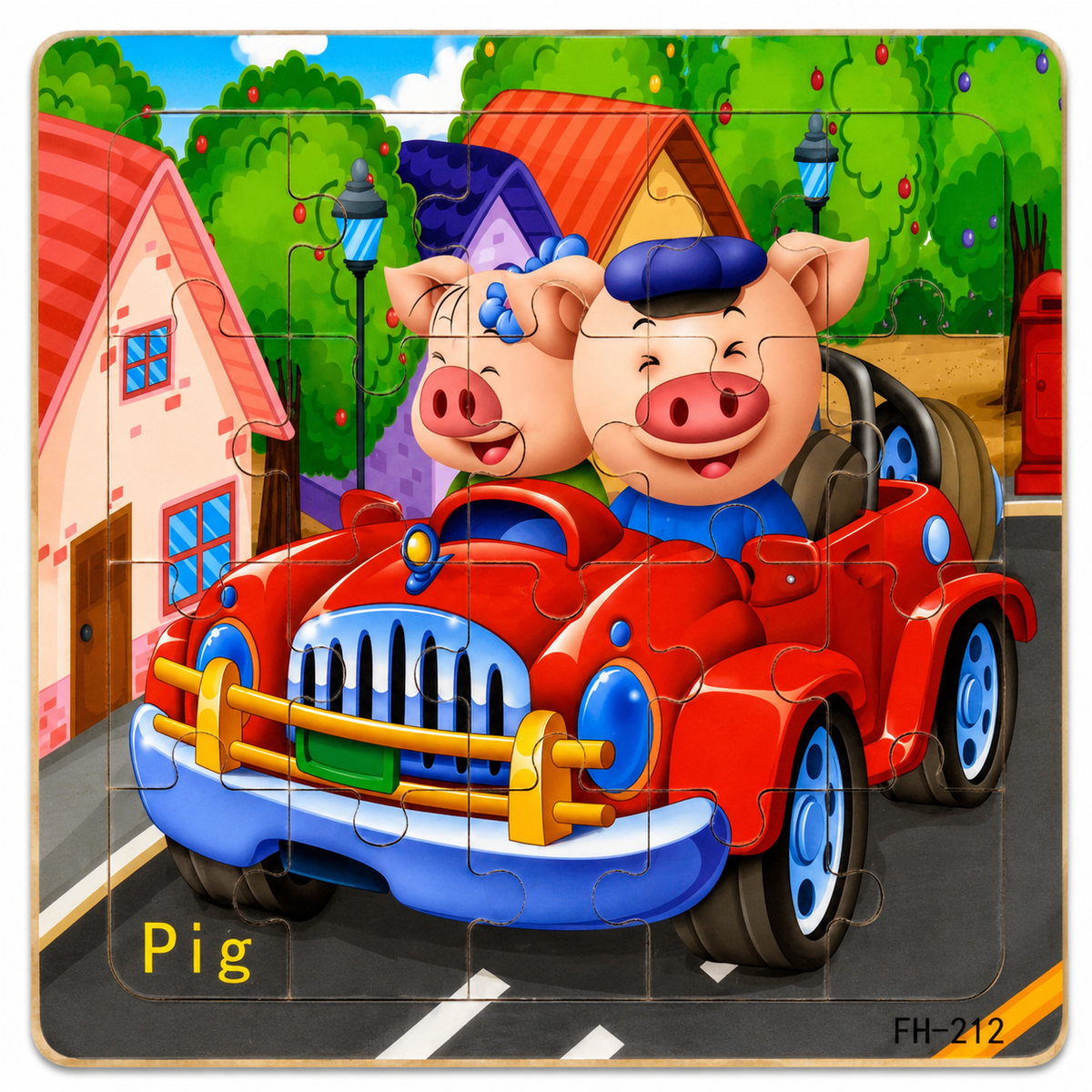 Puzzles en bois pour enfants – Animaux et découvertes