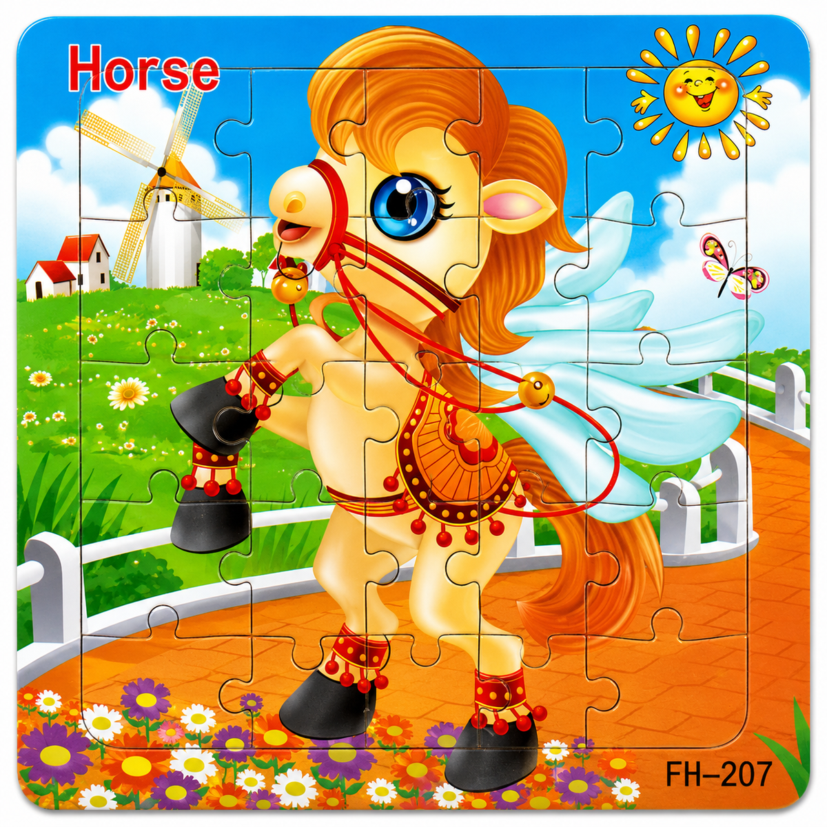 Puzzles en bois pour enfants – Animaux et découvertes