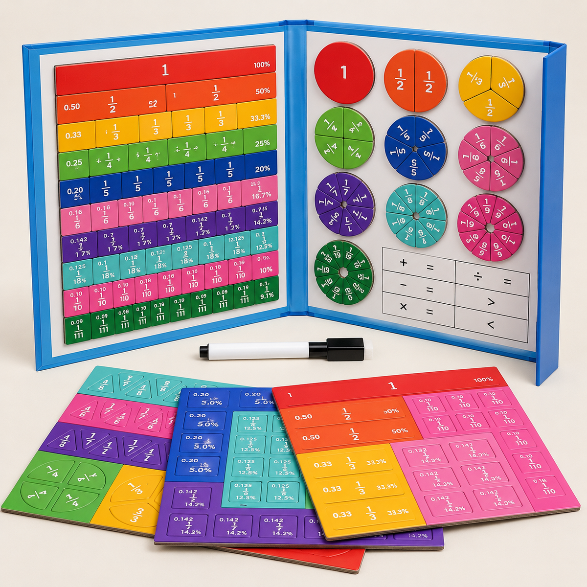 Livre de tangram magnétique – Jeux de formes