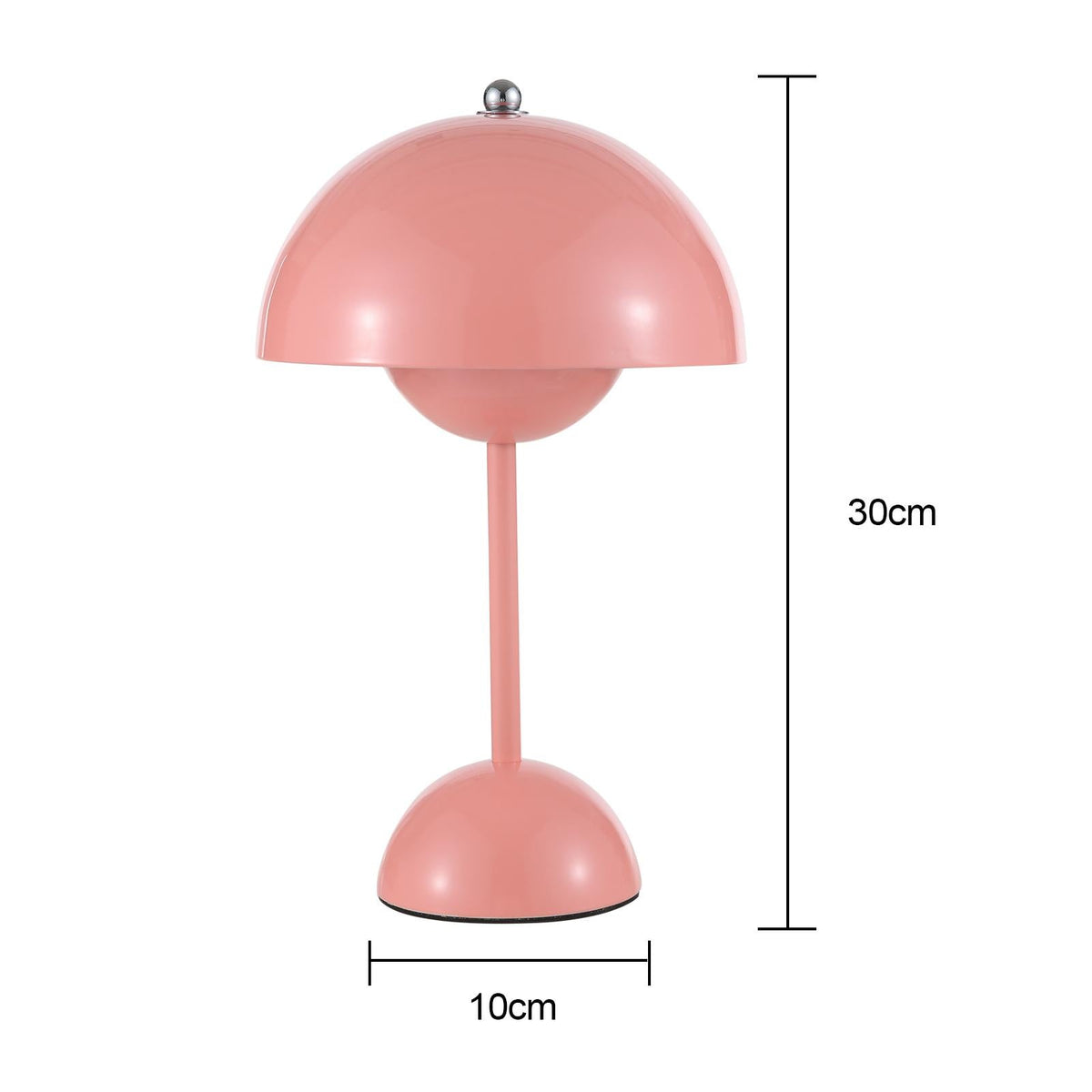 Dimensions lampe de chevet rose - Espace Enfant