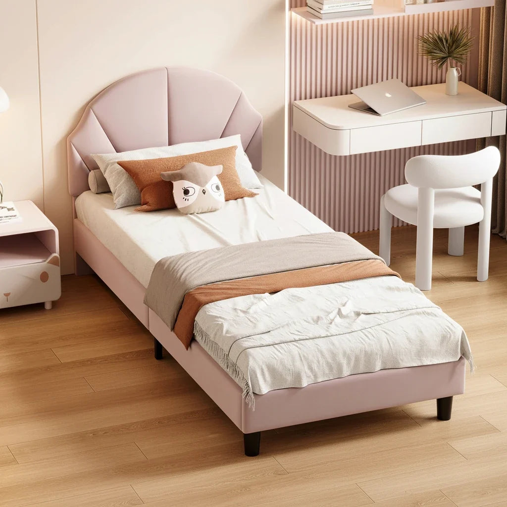 Lit_chambre_enfant_rose_2 - Espace Enfant