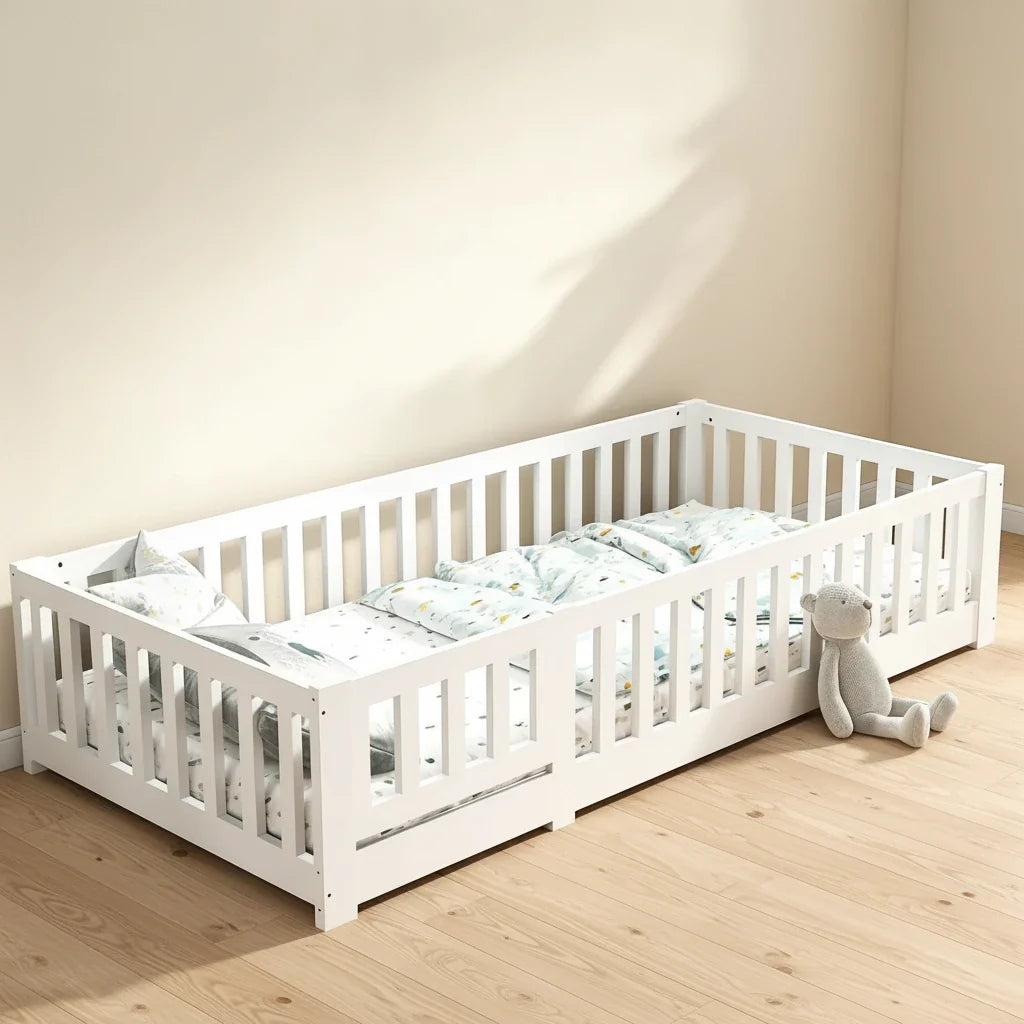 Lit_pour_bebe_barreau - Espace Enfant