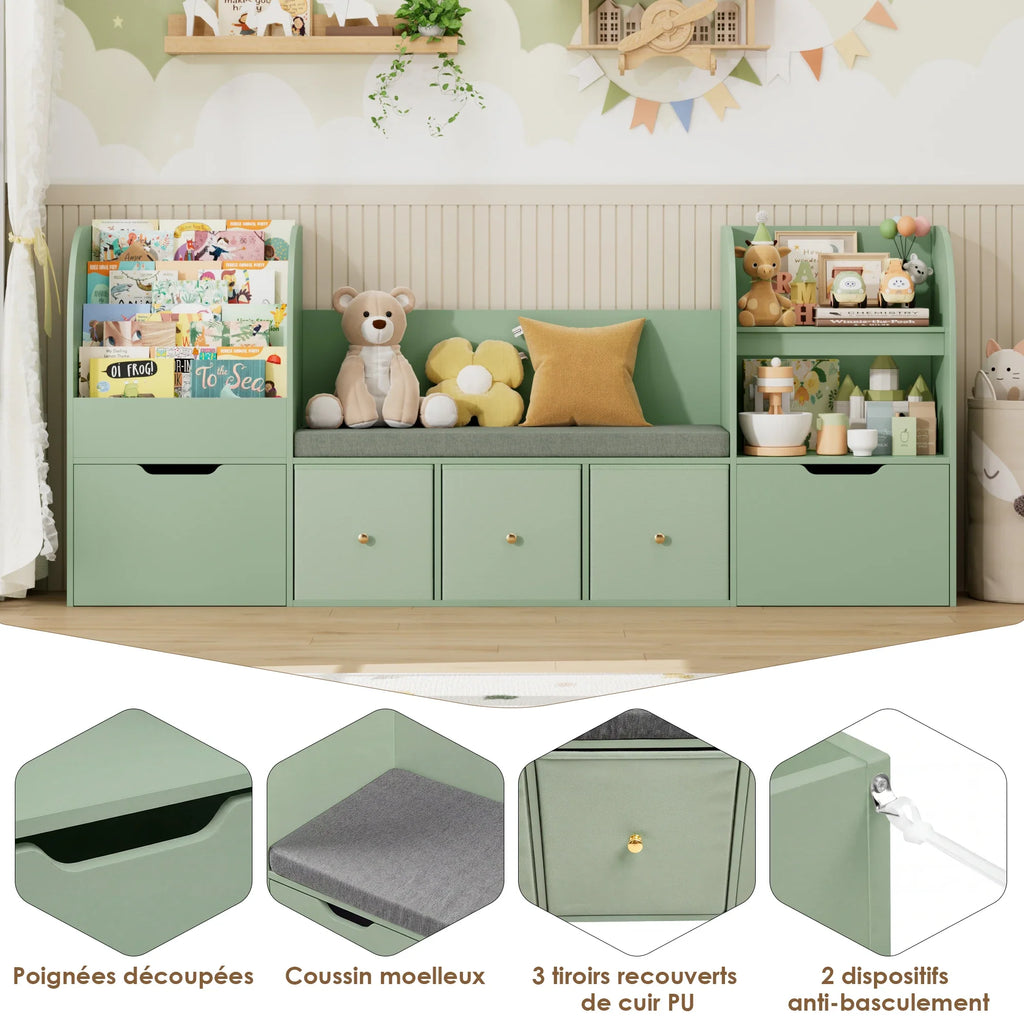 Meuble rangement jouets - Espace Enfant