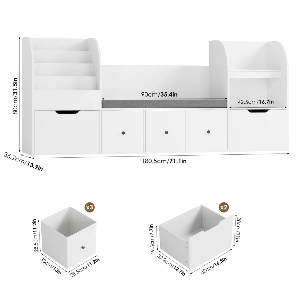 Meuble rangement jouets - Espace Enfant