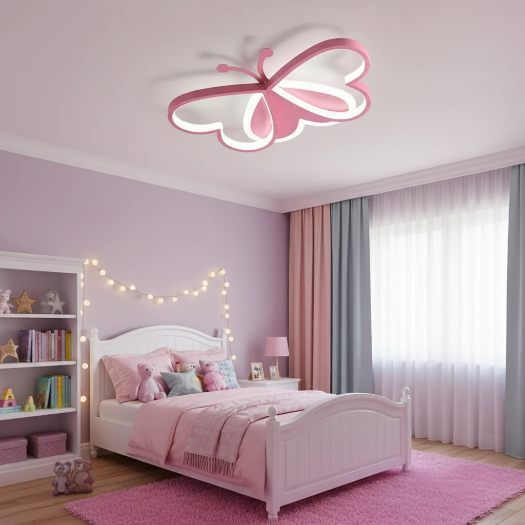 Plafonnier papillon - Espace Enfant