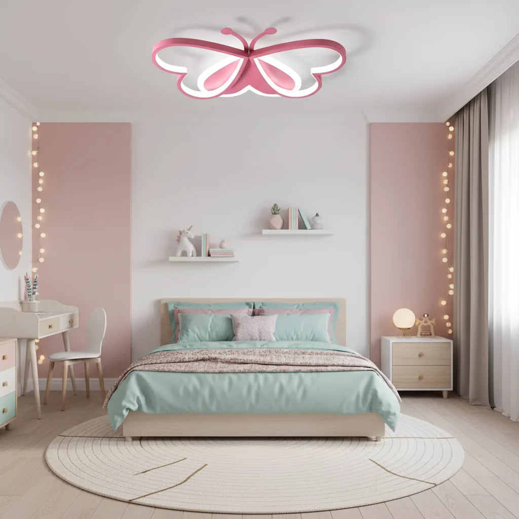 Plafonnier papillon - Espace Enfant