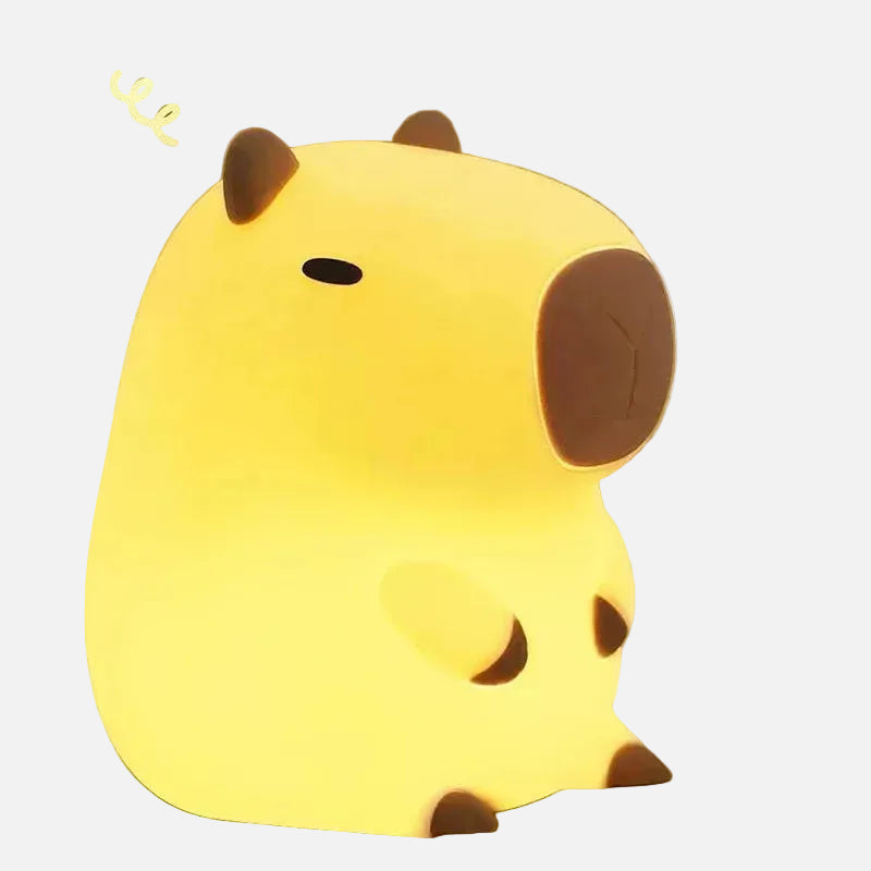 Veilleuse capybara LED pour enfant