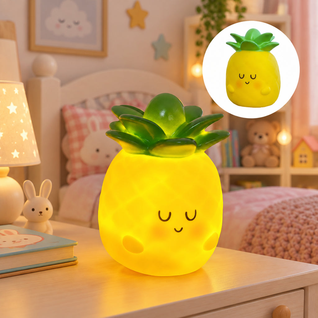 Lampe veilleuse LED animaux et fruits