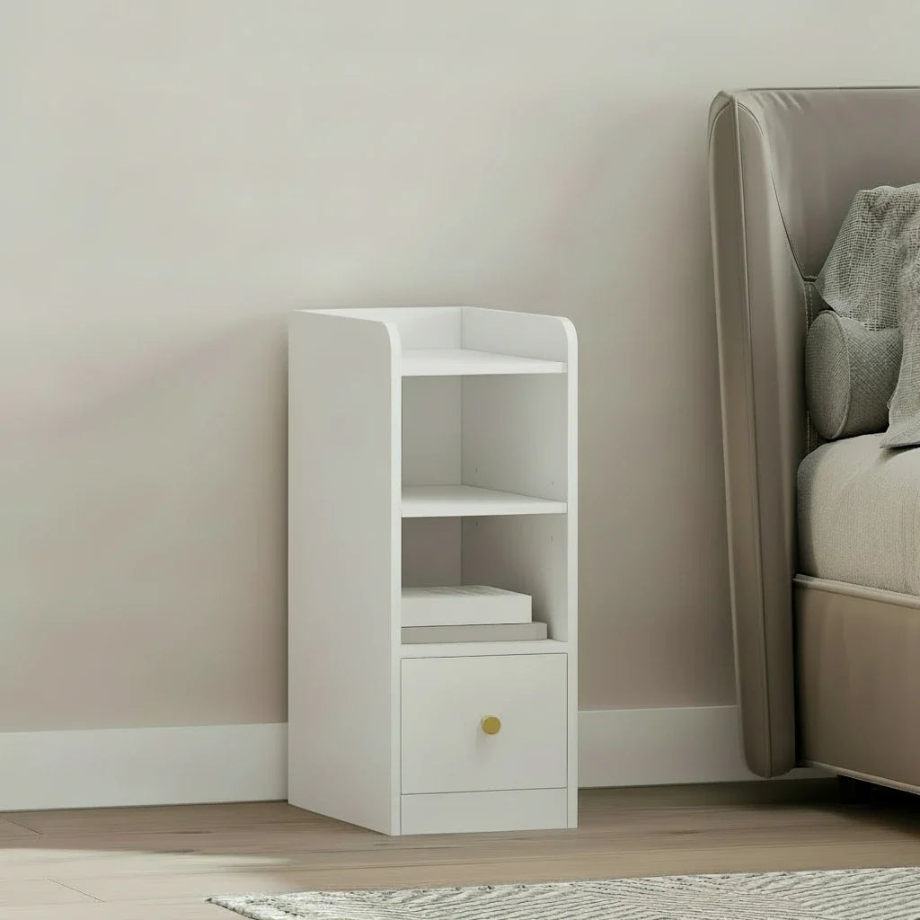 Table de chevet blanche enfant - Espace Enfant