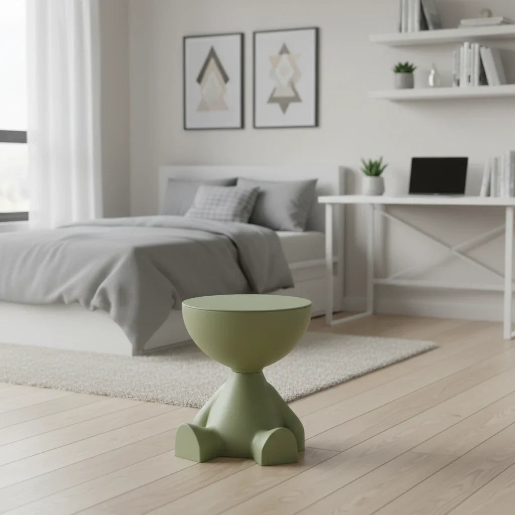Table de chevet verte - Espace Enfant