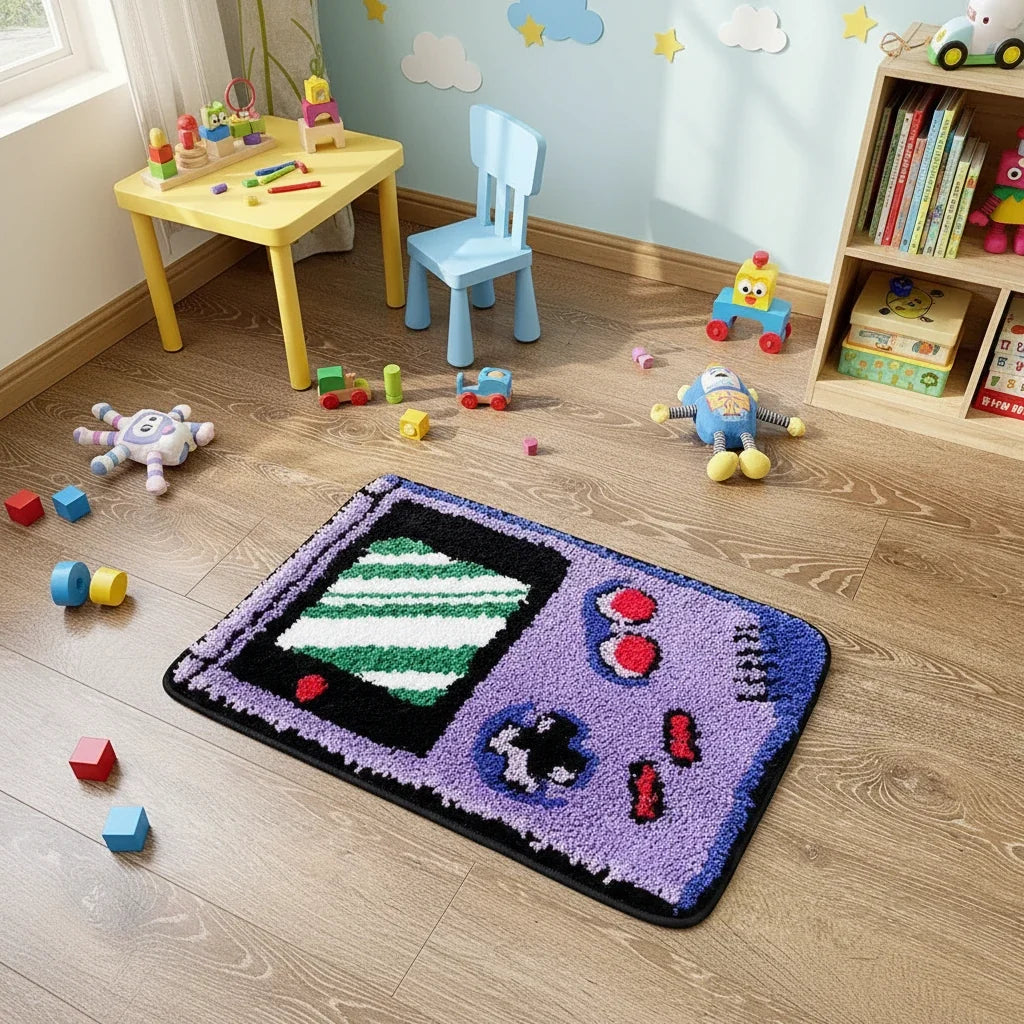 Tapis retro gaming - Espace Enfant