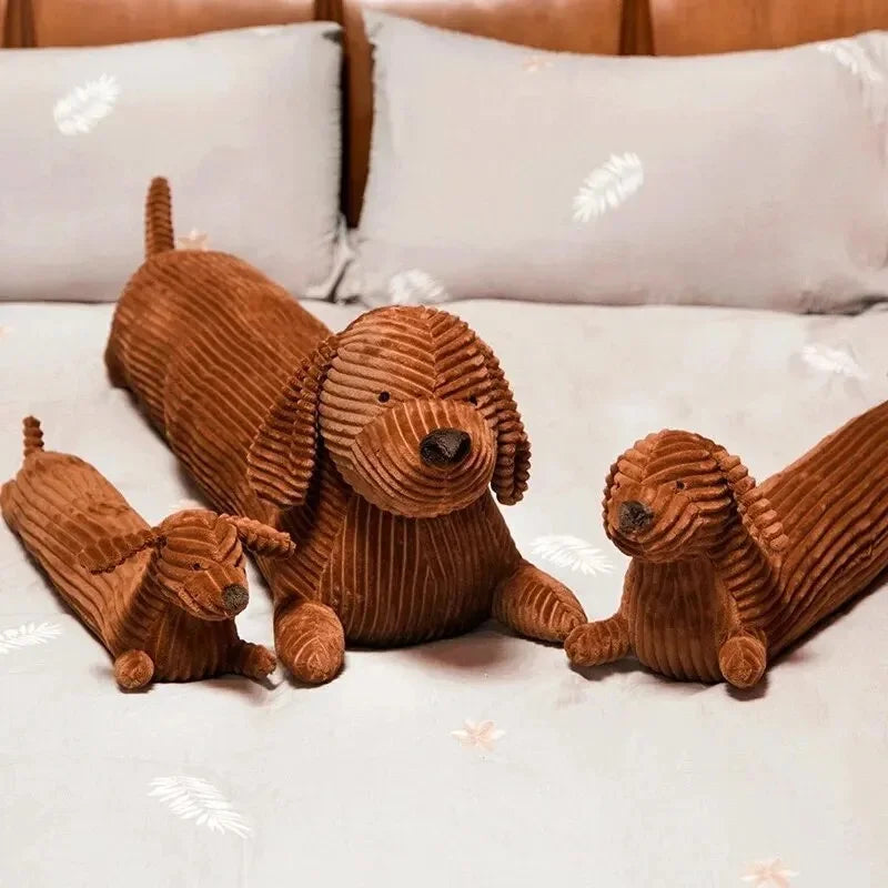 Trio Coussin chien saucisse - espace enfant