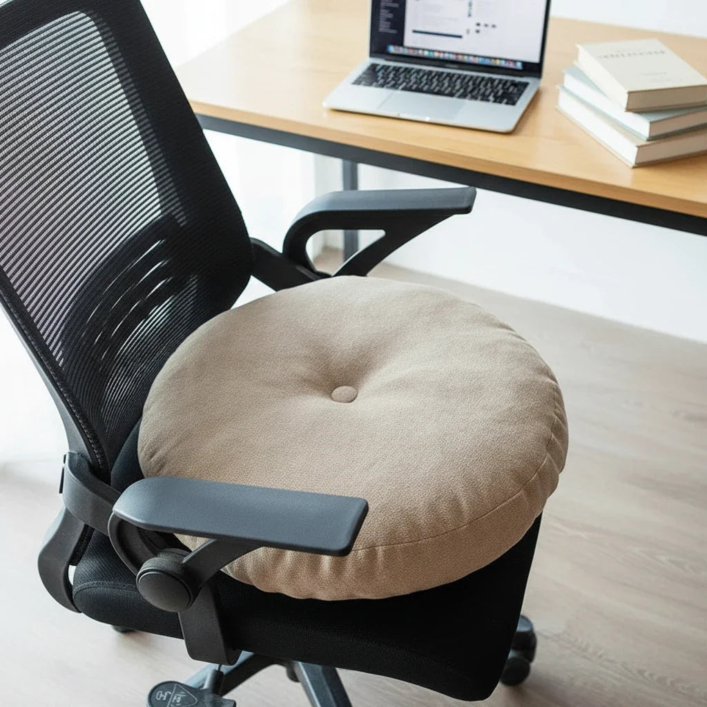 Coussin de chaise beige chambre ado - espace enfant