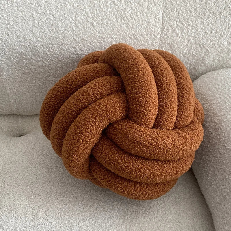 Coussin nœud boule doux pour chambre bébé moderne Espace Enfant
