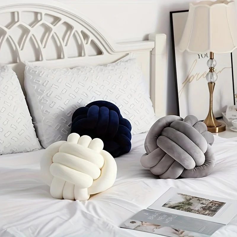 Coussin nœud boule pour décoration maison élégante Espace Enfant