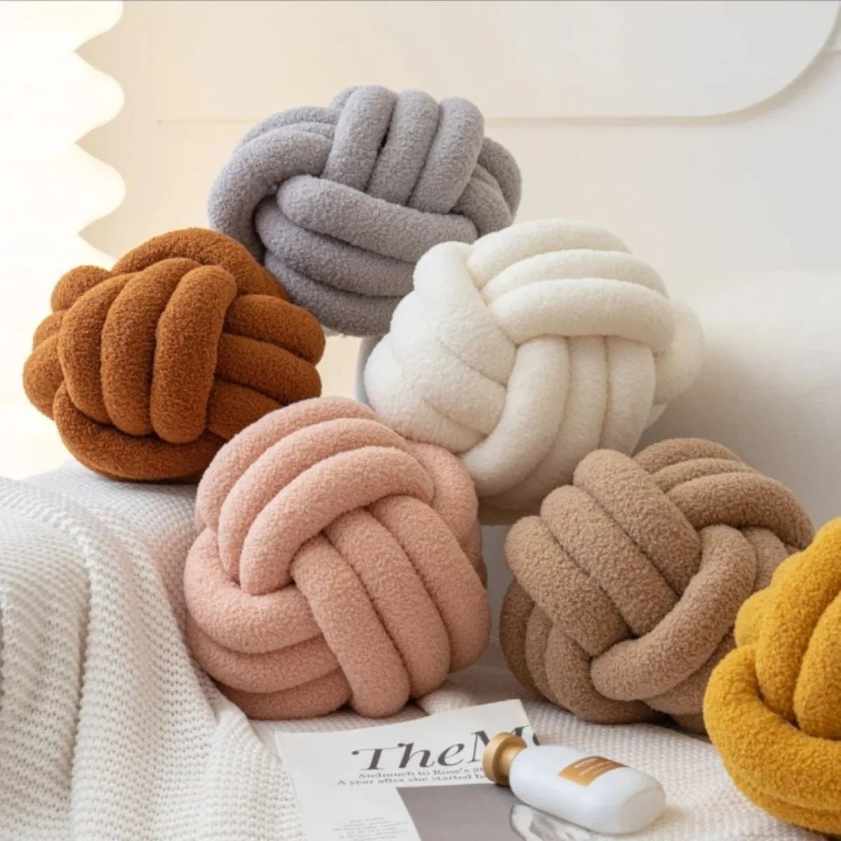 Coussin nœud déco moderne pour intérieur élégant Espace Enfant