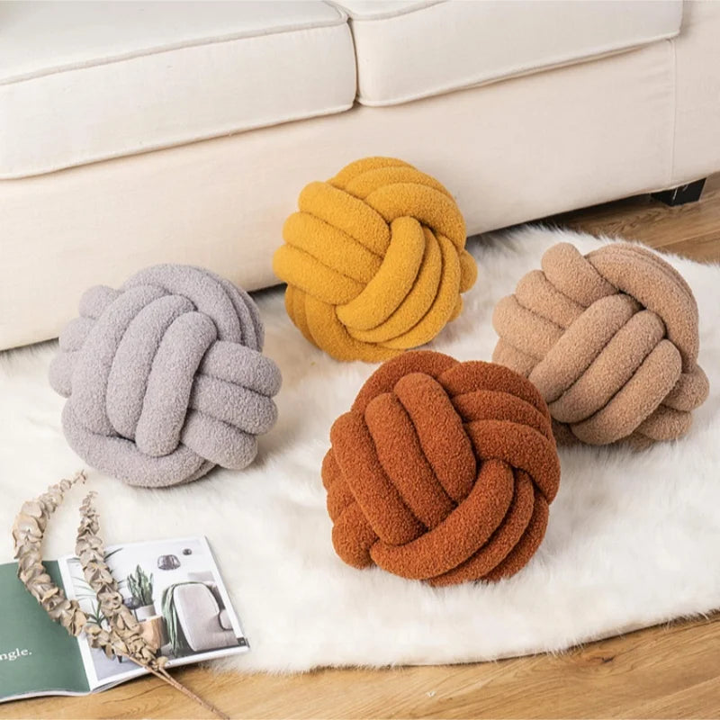 Coussin nœud style minimaliste pour décoration épurée Espace Enfant
